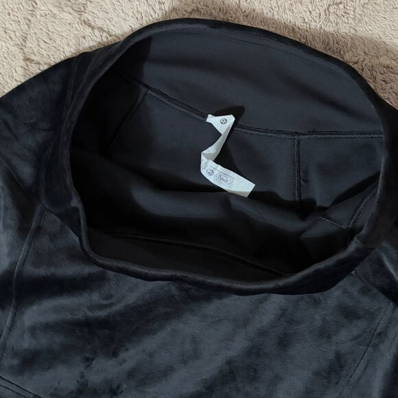 NWOT New Lululemon Scuba High-Rise Pull-On Mini Skirt Activewear Velvet Black L - Picture 6 of 7